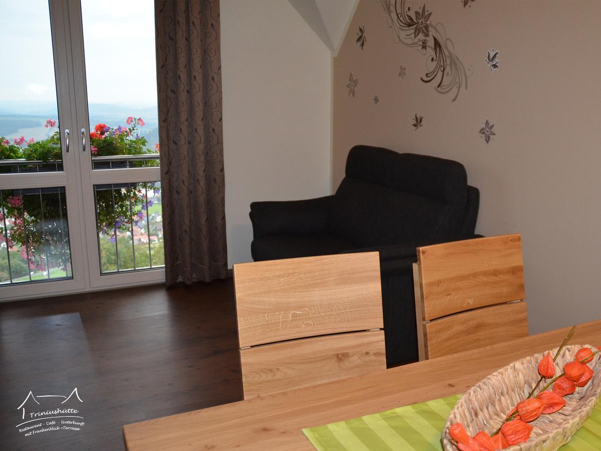 Die Triniushuette "Thueringens Schoenste Aussicht" Rauenstein Cameră foto